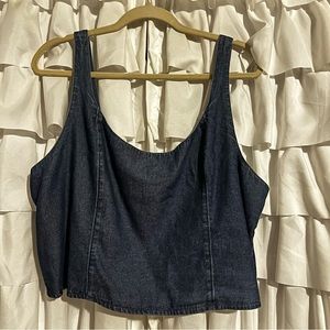 American Eagle Denim Top